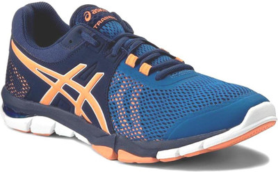 

Asics Gel-Craze Tr 4 Training & Gym Shoes For Men(Blue, Indigo blue::hot orange::imperial