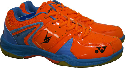 

Yonex SRCR 40 LD Badminton Shoes For Men(Orange, Blue
