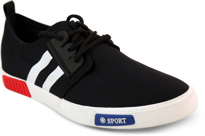 

Romanfox Canvas Shoes For Men(Black