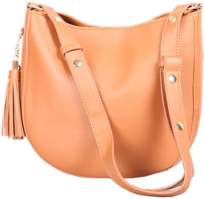 

Mary Anne Women Casual Beige Leatherette Hand-held Bag