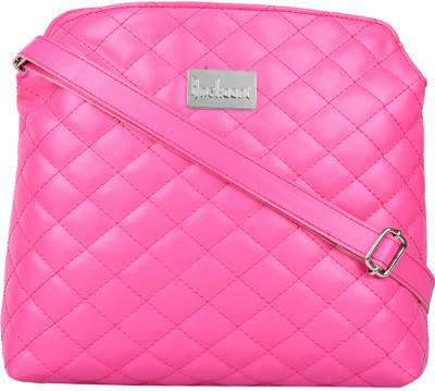 

Anekaant Women Casual Pink PU Sling Bag