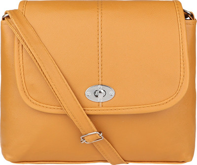 

Anushka Collection Women Casual Tan PU Sling Bag