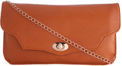 

Fristo Women Casual Tan PU Sling Bag
