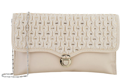 

Fristo Women Casual Beige PU Sling Bag