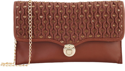 

Fristo Women Casual Tan PU Sling Bag