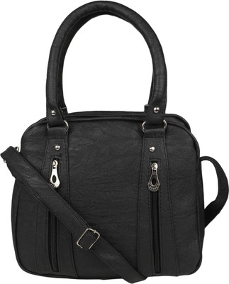 

SEADOLPHIN Women Casual Black PU Sling Bag