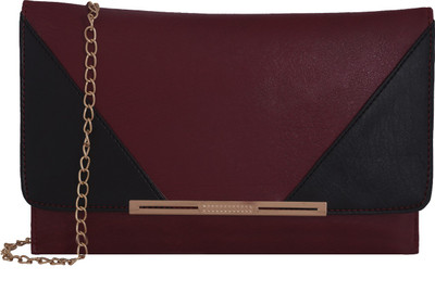 

Fristo Women Casual Maroon PU Sling Bag