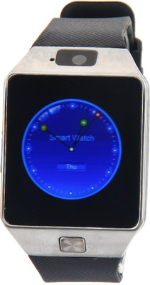 

Onskart Dz09 Bluetooth Heart Rate Watch Mobile Phone Smartwatch(Black Strap Free Size)