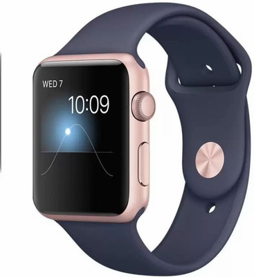 

Onskart Bluetooth smart watch Wrist Sim Watch sport Pedometer for IOS and Android Smartphone Golden Smartwatch(Black Strap Free Size)
