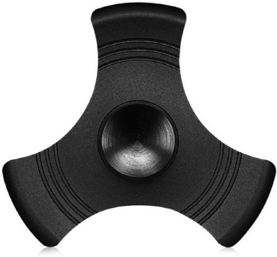 

Spacerail Mat color Design Metal Fidget Hand Spinner with Stainless Steel Bearing Toy(Black)