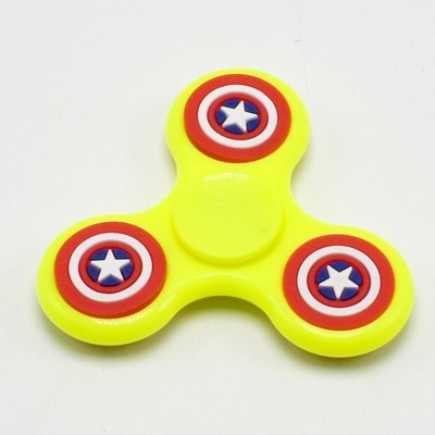 

Awish Captain America Cool Fidget Hand Spinner Toy Relieve Stress And Anxiety – Durable Bearing High Speed, Super Smooth Well Balanced(Yellow)