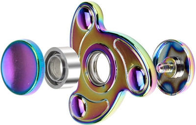 

VibeX ™ Hand Spinner, Fidget Spinner Stress Reducer Grinding Hand Feeling(Multicolor)
