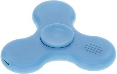 

Awish Wireless Bluetooth Music LED Blue Fidget Toy Hand Spinner – Stress Reducer, Durable Bearing with High Speed(Blue)