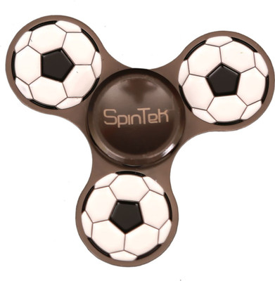 

Montez Spintek Metal Grey Football Fidget Hand Spinner Toy(Multicolor)