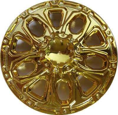 

Blazon ™ Premium,Heavy Quality, Jumbo Wheel,Ultra Fast Metal Fidget Spinner(Gold)
