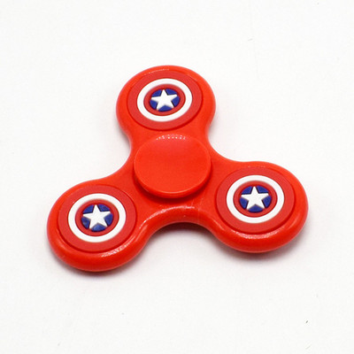 

Awish Captain America Cool Fidget Hand Spinner Toy Relieve Stress And Anxiety – Durable Bearing High Speed, Super Smooth Well Balanced(Red)