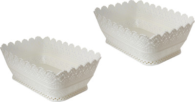 

CSM Set of 2 multipurpose designer basket Storage Basket(Pack of 2)
