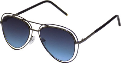 

Forty Hands Aviator Sunglasses(Blue