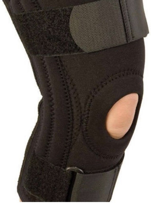 

AEPITO FUNCTIONAL NEO KNEE SUPPORT OPEN PATELLA WITH GEL PAD Knee Support (M, Black)