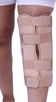 

AEPITO KNEE IMMOBILIZER SHORT TYPE 14" Knee Support (M, Beige)