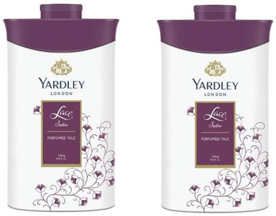 

Yardley London Lace Satin Talc (Pack of 2)(250 g)