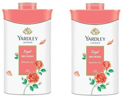 

Yardley London Red Roses Talc (Pack of 2)(250 g)