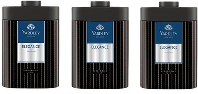 

Yardley London Elegence Talc (Pack of 3)(250 g)