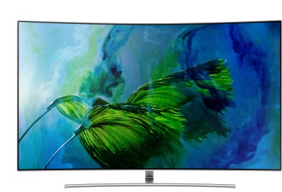 View Samsung Q Series 163cm (65 inch) Ultra HD (4K) Curved QLED Smart TV(65Q8C)  Price Online
