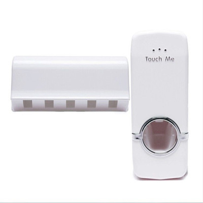 

Cierie Unique Plastic Toothbrush Holder(White, Wall Mount)