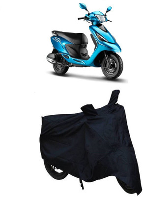 

FASTOP Two Wheeler Cover for TVS(Zest, Black)