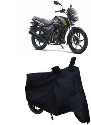 

FASTOP Two Wheeler Cover for TVS(Flame DS 125, Black)