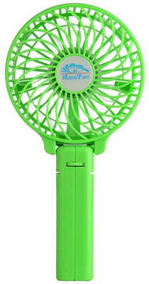 

ReTrack Rechargeable 2 in1 Handy & Standable Mini USB Fan(Green)