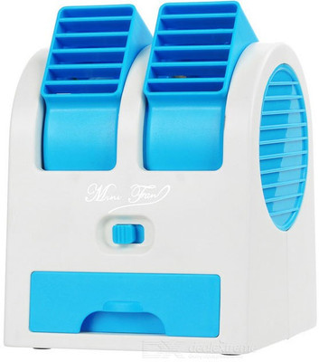 

ReTrack Rechargeable Portable Mini Air Conditioning Fragrance USB Fan(Blue)