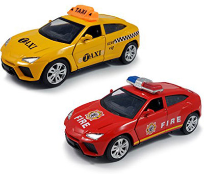 

Smiles Creation Police Alloy Car Toys for kids Set of 2 (Multicolor)(Multicolor)