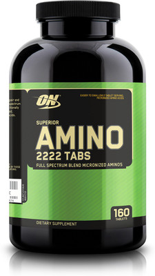 

Optimum Nutrition Superior Amino 2222(160 No)