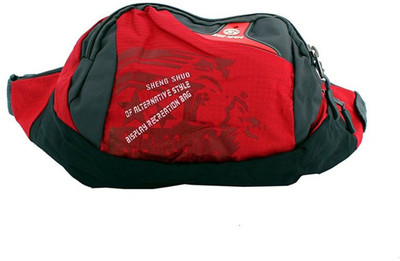 

Sri Polyester Designer Waist Bag For Men & Women Waist Pouch(Red)