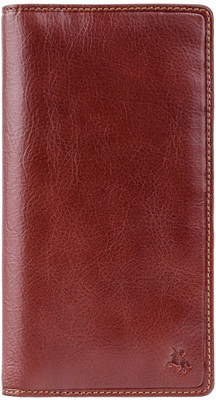 

Visconti Men Brown Genuine Leather Wallet(17 Card Slots)