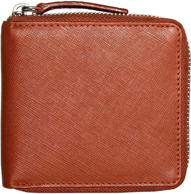 

Tamanna Men Tan Genuine Leather Wallet(6 Card Slots)