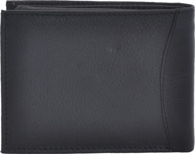 

BRULE Men Black Genuine Leather Wallet(7 Card Slots)