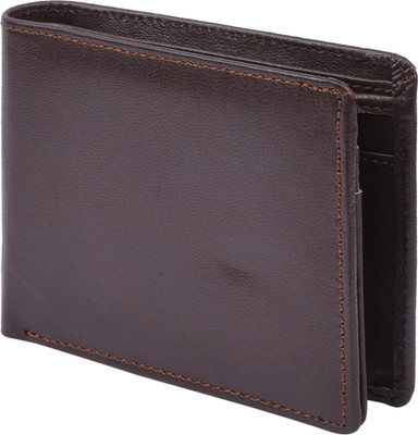 

Printz Men Brown Genuine Leather Wallet(6 Card Slots)