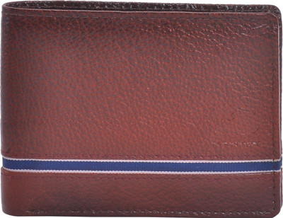 

BRULE Men Brown Genuine Leather Wallet(7 Card Slots)