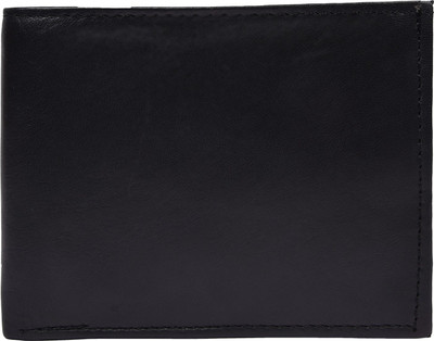 

Aoris Men Black Genuine Leather Wallet(5 Card Slots), Mpaoaee00303black