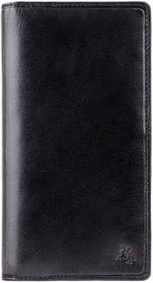 

Visconti Men Black Genuine Leather Wallet(17 Card Slots)