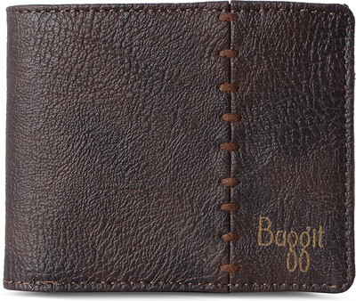 

Baggit Men Brown Artificial Leather Wallet(6 Card Slots)