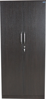 

Crystal Furnitech Smart 2 door wardrobe with drawer Engineered Wood 2 Door Wardrobe(Finish Color - Wenge)