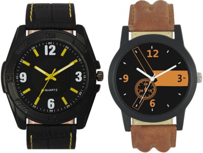 LOREM VL17-LR01 Stylish Designer Boys Leather Combo Watch  - For Men   Watches  (LOREM)