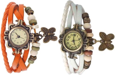 BROSIS DEAL Combo-dori-Orange-White Watch  - For Women   Watches  (brosis deal)