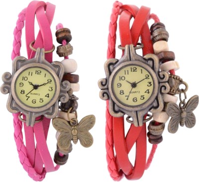 BROSIS DEAL Combo-dori-Pink-Red Watch  - For Women   Watches  (brosis deal)