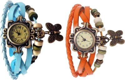 BROSIS DEAL Combo-dori-SkyBlue-Orange Watch  - For Women   Watches  (brosis deal)