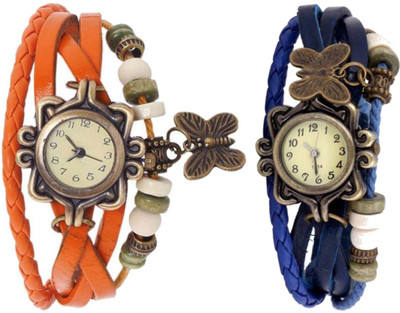 View BROSIS DEAL Combo-dori-Orange-Blue Watch  - For Women Wrist Watches Price Online(brosis deal)